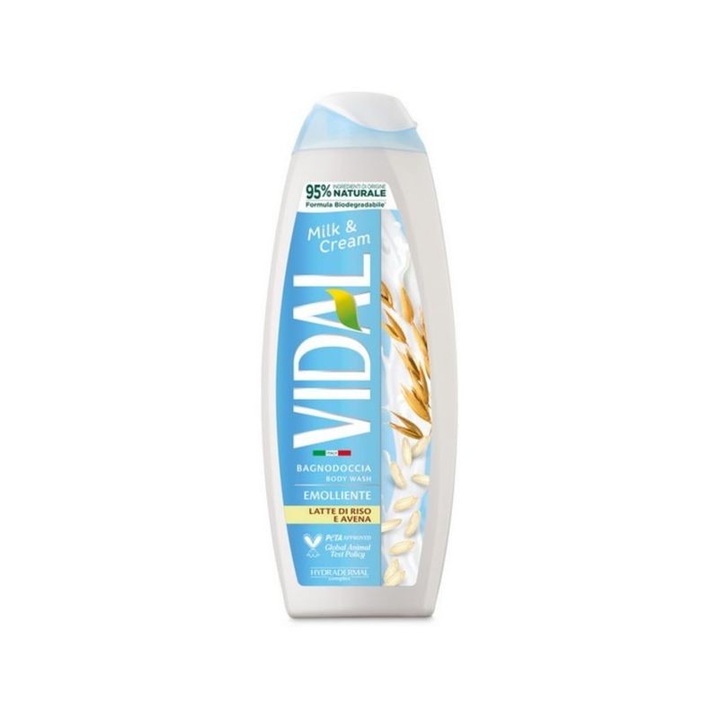 VIDAL BAGNO 500ML. LATTE EAN 8008970055411 INGROSSO DOCCIA SCHIUMA