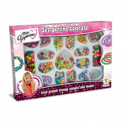 INGROSSO GIOCATTOLI PERLINE COLORATE ASSORTITE 8017967671220 ACCESSORI BRACCIALETTI GIOCATTOLI PER BAMBINE