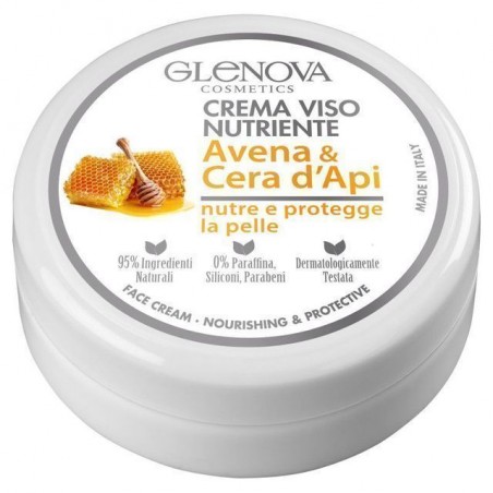 INGROSSO PROFUMERIA GLENOVA CREMA VISO 120ML AVENA&CERA API 8056598440010 ARTICOLI IGIENE PERSONALE CREME