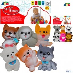 INGROSSO GIOCATTOLI BUSTA 6 ANIMALETTI SPAZIO BIMBO ASS. 8055742222236 GIOCHI PRIMA INFANZIA BUSTE VINILE PRIMA INFANZIA