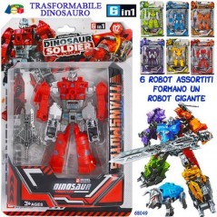 INGROSSO GIOCATTOLI SET TRASFORMABILE DINOSAURO ASS. 8055742224742 GIOCHI E GIOCATTOLI ROBOT GIOCATTOLO