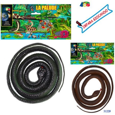 BUSTA PITONE ARROTOLATO LA PALUDE ASS EAN 8055742224346 INGROSSO BUSTE ANIMALI GIOCATTOLO