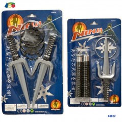 INGROSSO GIOCATTOLI SET NINJA C/ARMI ASS. 8055742224711 EDICOLA GIOCHI DA EDICOLA