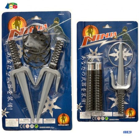 SET NINJA C/ARMI ASS. EAN 8055742224711 INGROSSO GIOCHI DA EDICOLA