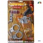 SET COWBOY C/PISTOLA E MANETTE EAN 8055742222557 INGROSSO GIOCHI DA EDICOLA