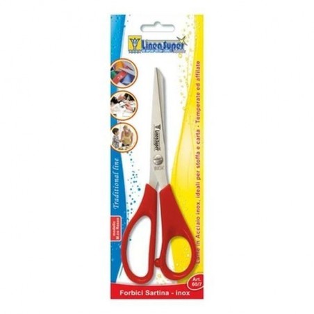 INGROSSO CARTOLERIA FORBICE LAVORO INOX MAN. PALST. 7 8026996074060 ARTICOLI DI CANCELLERIA FORBICI