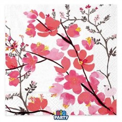 INGROSSO ARTICOLI PER COMPLEANNI TOVAGLIOLI CM.33X33 PZ.16 SAKURA 8020834766363 ARTICOLI PER FESTE TOVAGLIOLI PER COMPLEANNI