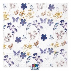 INGROSSO ARTICOLI PER COMPLEANNI TOVAGLIOLI CM.33X33 PZ.16 FOLIAGE LILAS 8020834766523 ARTICOLI PER FESTE TOVAGLIOLI COMPLEANNO