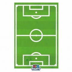 INGROSSO ARTICOLI PER COMPLEANNI TOVAGLIOLI CM.33X33 PZ.16 FOOTBALL 8020834768664 ARTICOLI PER FESTE TOVAGLIOLI PER COMPLEANNI