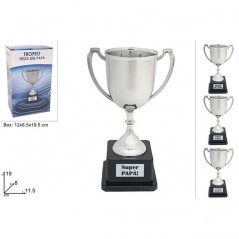 INGROSSO IDEE REGALO COPPA PREMIO 19CM FESTA DEL PAPA' 8034048698945 IDEE REGALO ACCESSORI PARTY