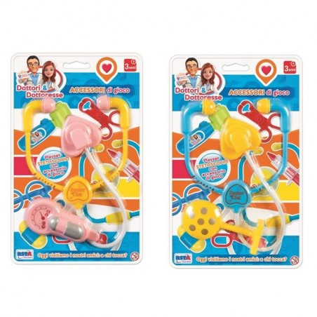 INGROSSO GIOCATTOLI SET ACCESSORI DOTTORI E DOTTORESSE BLIST 8004817036872 EDICOLA GIOCHI DA EDICOLA