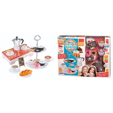INGROSSO GIOCATTOLI PLAYSET CAFFE E PASTICCINI CON MOKA 8004817105363 GIOCHI E GIOCATTOLI GIOCHI DI CUCINA ED ELETTRODOMESTICI