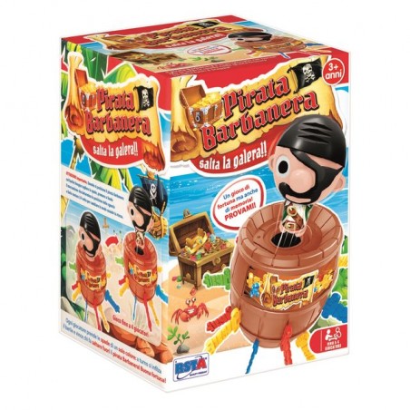 INGROSSO GIOCO PIRATA BARBANERA SALTA LA GALERA 8004817111388 GIOCO DA TAVOLO GIOCHI DI SOCIETA