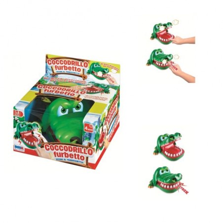 INGROSSO GIOCO COCCODRILLO FURBETTO C/TRABOCCHETT 8004817112941 GIOCO DA TAVOLO GIOCHI DI SOCIETA