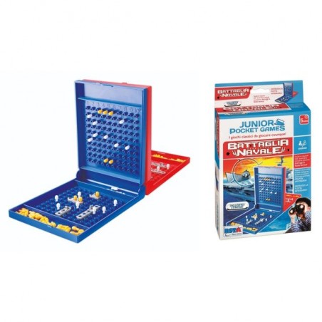 INGROSSO GIOCO JUNIOR POCKET BATTAGLIA NAVALE 8004817118899 GIOCO DA TAVOLO GIOCHI DI SOCIETA