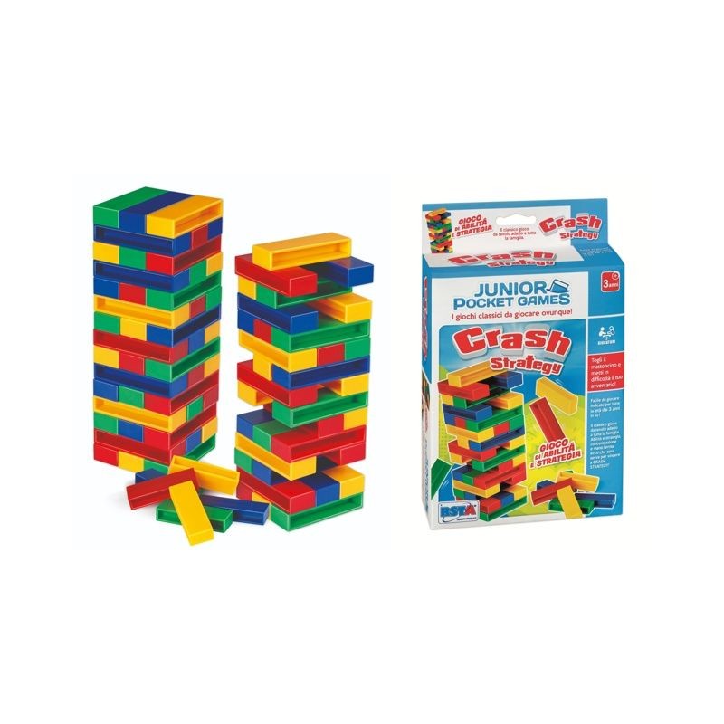 GIOCO JUNIOR POCKET CRASH STRATEGY EAN 8004817118905 INGROSSO GIOCHI DI SOCIETA