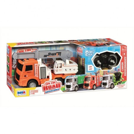 INGROSSO MODELLINO CAMION AUTOGRU RADIOCOM. MISURA MEDIA 8004817119704 MEZZI RADIOCOMANDATI MEZZI CON RADIOCOMANDO