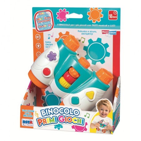 INGROSSO GIOCATTOLI BINOCOLO B.O. PRIMIGIOCHI BABY 8004817120588 EDICOLA GIOCHI DA EDICOLA