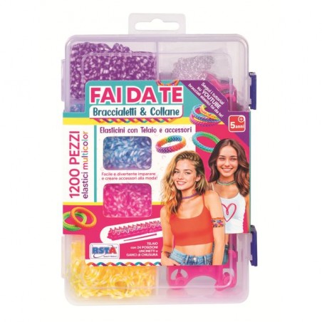 INGROSSO GIOCATTOLI SET FAI DA TE 1200 ELASTICINI ASTUCCIO 8004817123022 GIOCHI E GIOCATTOLI GIOCATTOLI PER BAMBINE