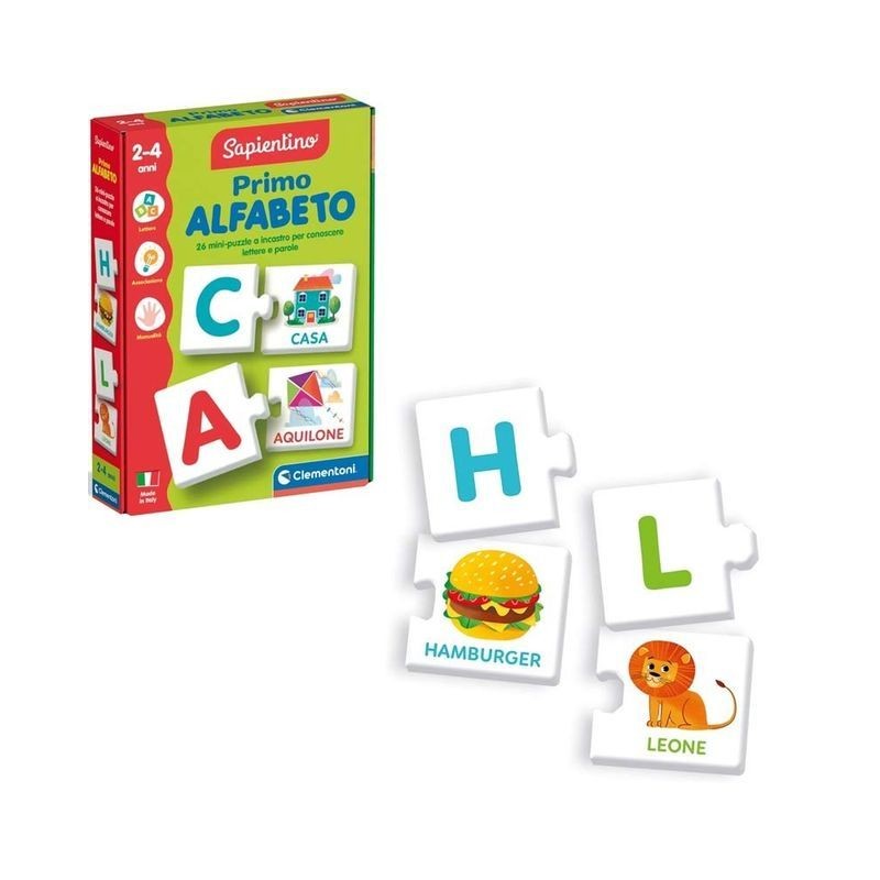 MONTESSORI PRIMO ALFABETO 16839 EAN 8005125168392 INGROSSO GIOCHI SAPIENTINO