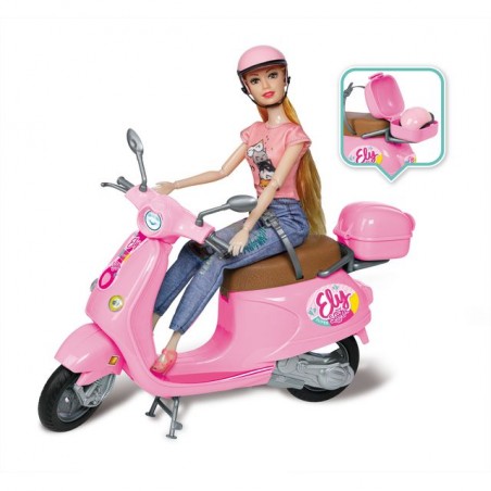 INGROSSO BAMBOLA ELY H. 29 CM CON SCOOTER 8004817119001 BAMBOLE PRIMO PREZZO BAMBOLE ECONOMICHE