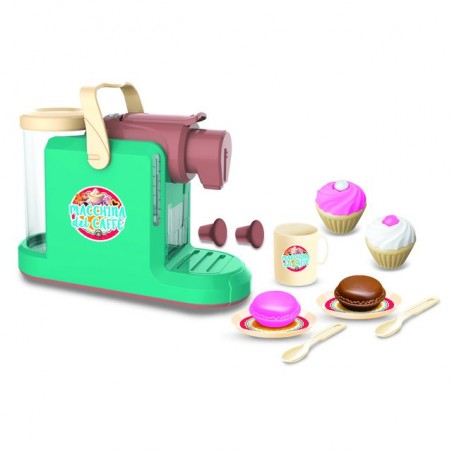 INGROSSO GIOCATTOLI PLAYSET MACCHINA CAFFE C/CAPSULE TAZZINE 8004817119360 GIOCO DA TAVOLO GIOCHI DI CUCINA