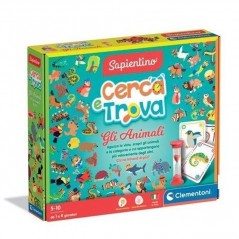 INGROSSO GIOCATTOLI CERCA E TROVA GLI ANIMALI 16700 8005125167005 GIOCHI CLEMENTONI GIOCHI SAPIENTINO