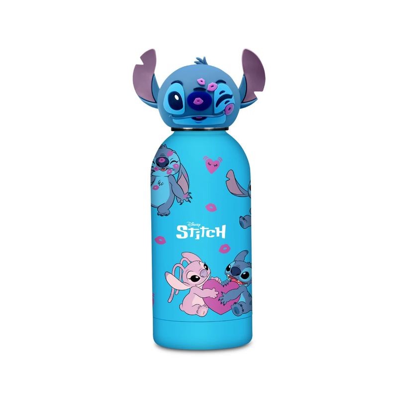 BOTTLE C/TAPPO SAGOM. STITCH LILO&STITCH EAN 8055714369044 INGROSSO BORRACCE
