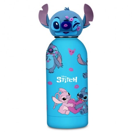 BOTTLE C/TAPPO SAGOM. STITCH LILO&STITCH EAN 8055714369044 INGROSSO BORRACCE