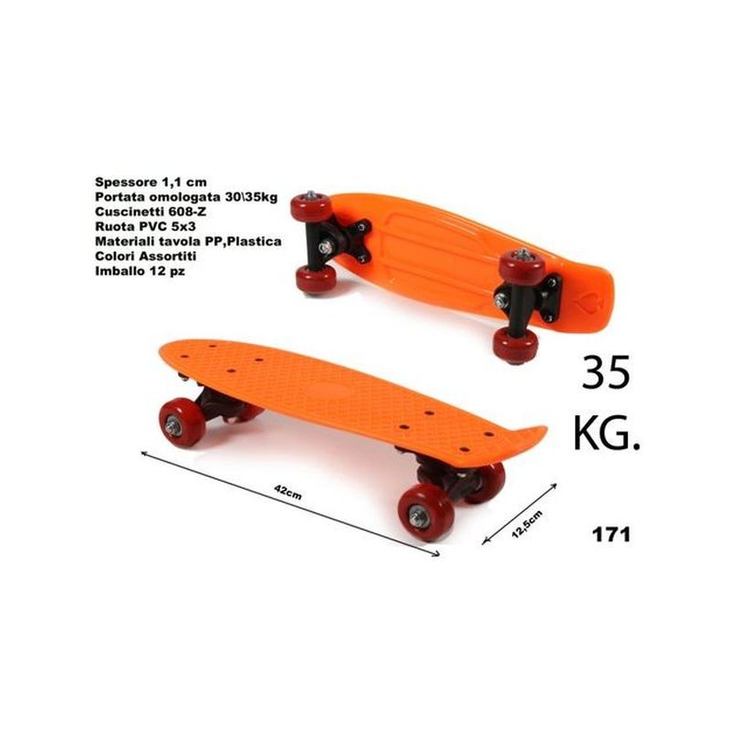 SKATEBOARD SUB URBAN ASS. -KG.100 EAN 8005586205346 INGROSSO SKATEBOARD