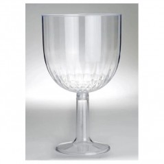 INGROSSO CASALINGHI COPPA ACQUA TRASP. GAMBO LUNGO 16X27CM 8054317181466 ACCESSORI CUCINA BICCHIERI PER CASA