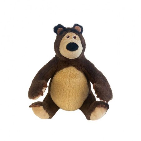 INGROSSO PELUCHE SEDUTO MASHA E ORSO 18CM 8055305432256 PELUCHE DISNEY PELUCHE MORBIDOSI