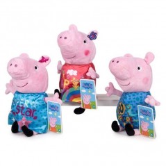 INGROSSO PEPPA PIG PEPPA STAR PELUCHE 22CM 3ASS. 8425611330049 PELUCHE DISNEY PELUCHE MORBIDOSI