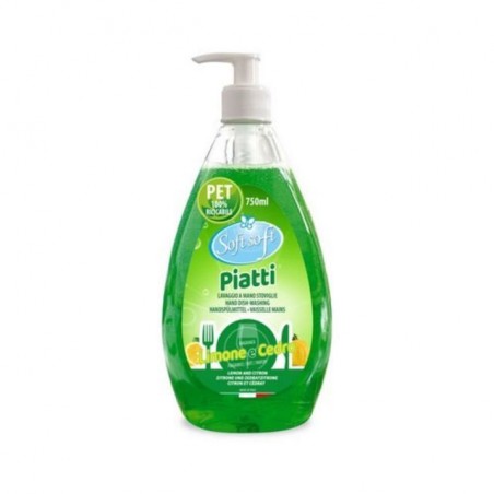 SOFT LAVAPIATTI 750ML LIMONNE-CEDRO EAN 8057438683031 INGROSSO DETERSIVI