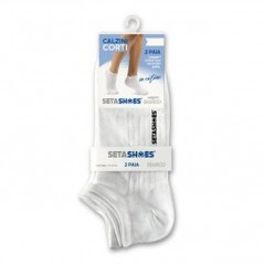 CALZINI UNISEX 35-38 BIANCHI 2 PAIA EAN 8053298627161 INGROSSO CALZE