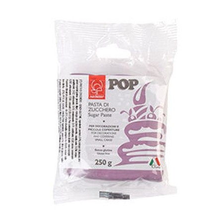 INGROSSO PASTA DI ZUCCHERO POP 250GR LILLA