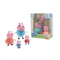 INGROSSO PEPPA PIG SET FAMIGLIA 4PERS.