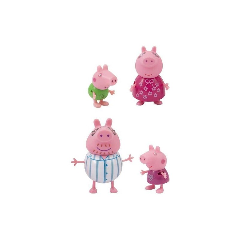 PEPPA PIG SET FAMIGLIA REFRESH EAN  INGROSSO PERSONAGGI CARTOON E DISNEY