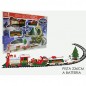 PISTA TRENO NATALE B/O 23PZ C/MUSICA 3 CIRCUITI: 132/164/268CM EAN 8015361171568 INGROSSO PAESAGGI  E DECORAZIONI IN MOVIMENTO