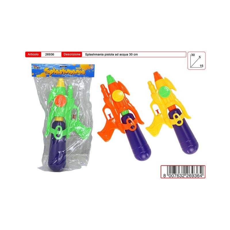 PISTOLA A SPRUZZO 28CM EAN  INGROSSO PISTOLE ACQUA E SPRUZZATORI