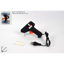 INGROSSO PISTOLA SILICONE PICCOLA + SILICONE 2PZ