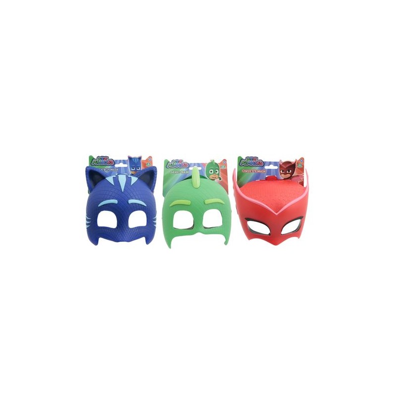 PJ MASKS MASCHERE ASS. +3ANNI 3MODELLI 17X10.3CM EAN 8056379027478 INGROSSO MASCHERE DI CARNEVALE