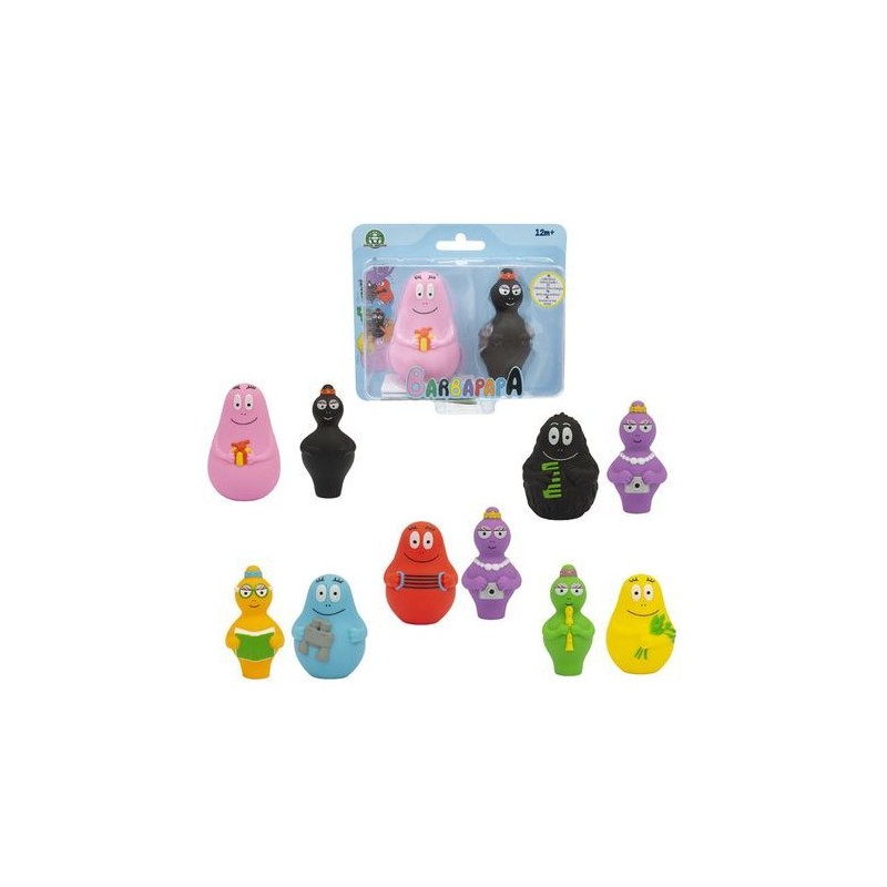 BARBAPAPA' COPPIA PERS. 8CM ASS. EAN  INGROSSO PERSONAGGI CARTOON E DISNEY