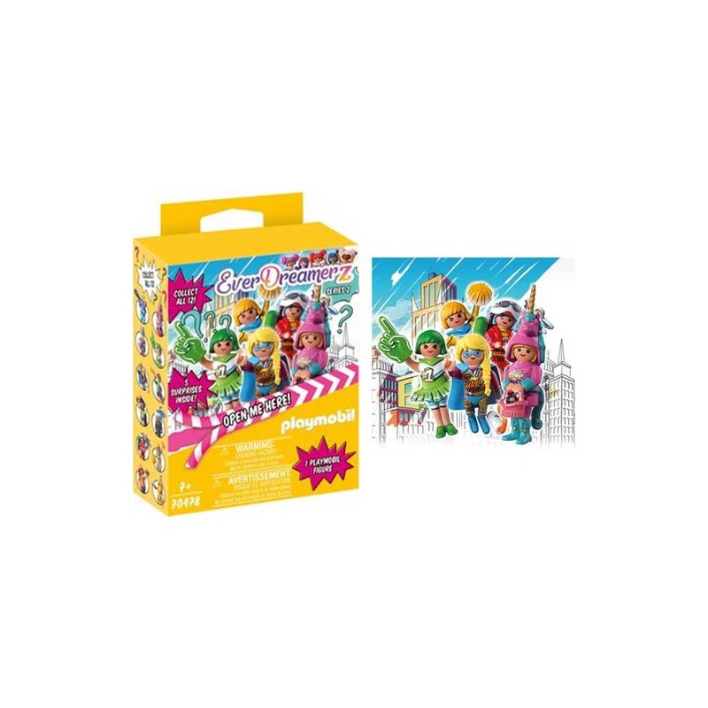 PLAYMOBIL 70478 SURPRISE BOX COMIC WORLD EAN 4008789704788 INGROSSO PLAYMOBIL BUSTINE