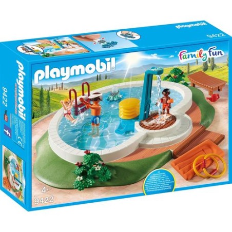 INGROSSO PLAYMOBIL 9422 FAMILY FUN PISCINA 38