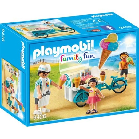 INGROSSO PLAYMOBIL 9426 CARRETTO DEI GELATI FAMILY FUN 18