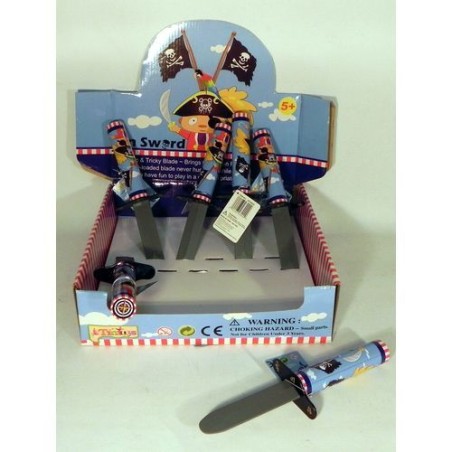 INGROSSO PUGNALE RETRATTILE 22CM +5ANNI