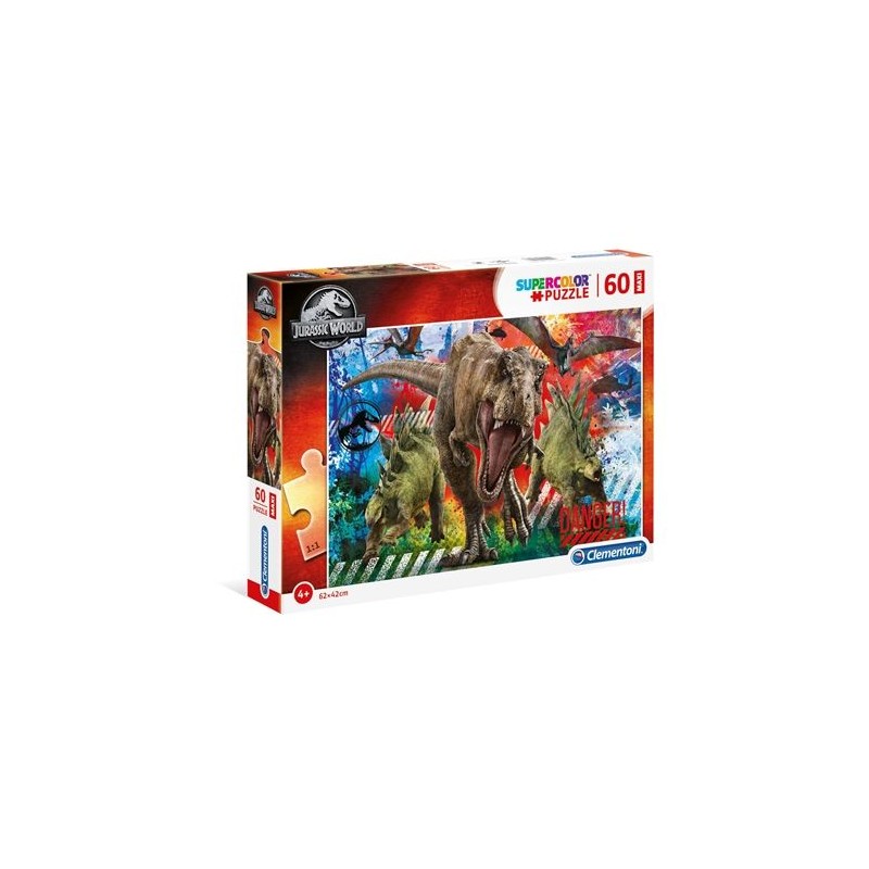 PUZZLE PZ.60 MAXI JURASSIC WORLD EAN 8005125264568 INGROSSO PUZZLE CLASSICI