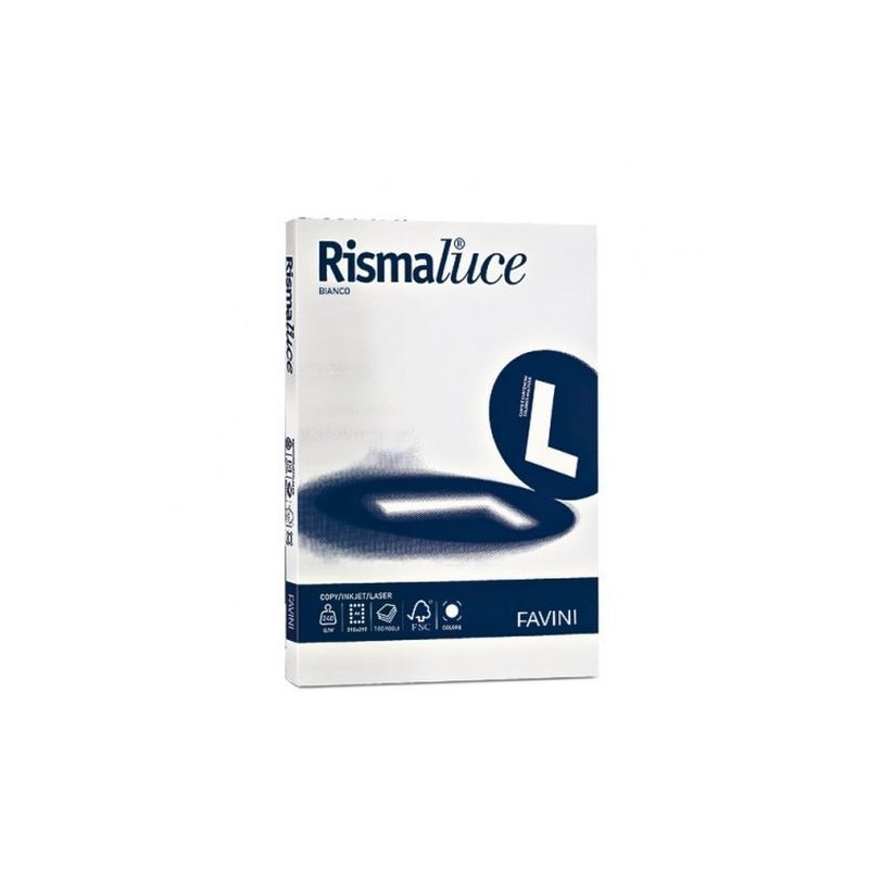 CARTA FOTOCOPIE RISMALUCE 200G 125 FOGLI EAN 8007057616040 INGROSSO RISME DI CARTA