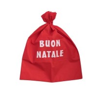 INGROSSO SACCO BABBO NATALE IN TNT H.CM.100X70